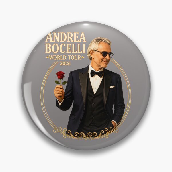 Item preview, Andrea-Bocelli-World-Tour-2026-Rose designed and sold by GeorgSchmertzi.
