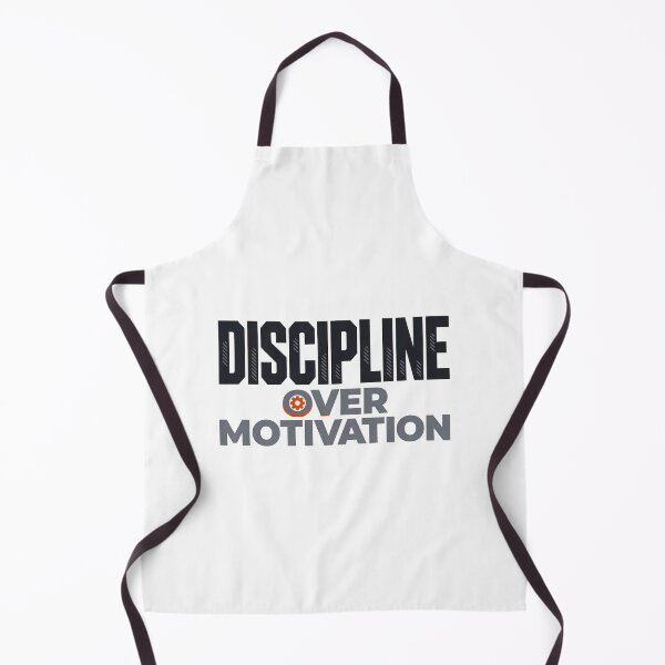 Item preview, Discipline Over Motivation – Strong Mindset Motivational Typography designed and sold by Tee-Show.