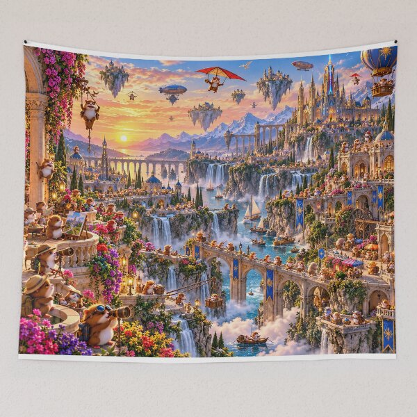 Item preview, "Lemming World" designed and sold by Fantomatik.