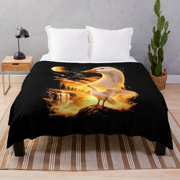 Item preview, Goose Howling to The Moon Vintage designed and sold by studio-ssaam.