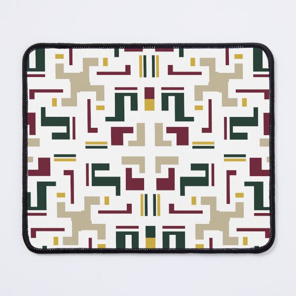 Item preview, Abstract Geometric Pattern in Earthy Tones and Retro Vibe designed and sold by Ederson D'Mind.