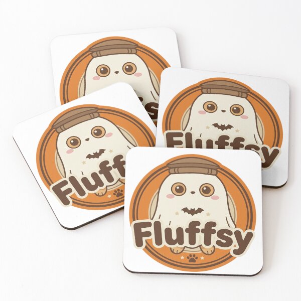 Item preview, Fluffsy Cute Ghost Pip Halloween Badge Design designed and sold by Fluffsy .