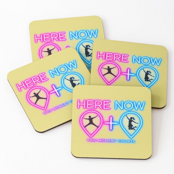 Item preview, Here Now This Moment Counts Neon Art designed and sold by puzzell.