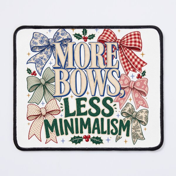 Item preview, More Bows, Less Minimalism – Christmas Bows designed and sold by JoyfullyOffbeat.