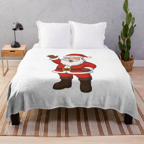 Item preview, Cute Waving Santa Claus Cartoon Christmas designed and sold by MAXIZPRINT.