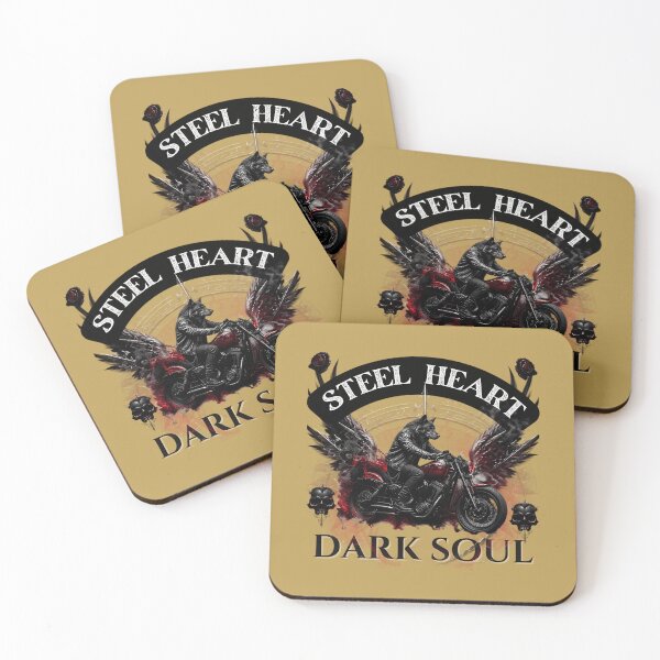 Item preview, Steel Heart Dark Soul Digital designed and sold by Printwithsky.