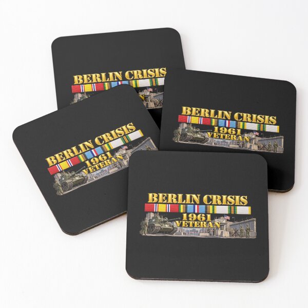 Item preview, Army - Berlin Crisis 1961 Veteran w EXP - COLD SVC - Berlin Crisis Scene - 3D - Transparent designed and sold by Military Insignia Products.