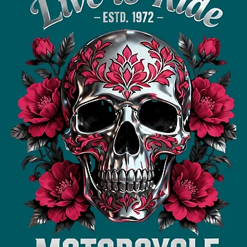 Artwork thumbnail, Live To Ride by Printwithsky