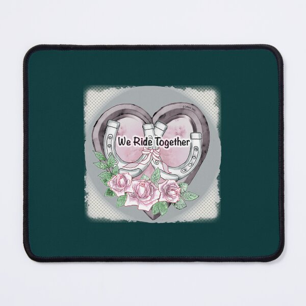 Item preview, We Ride Together Horseshoes designed and sold by Printwithsky.