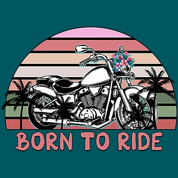 Artwork thumbnail, Born To Ride by Printwithsky
