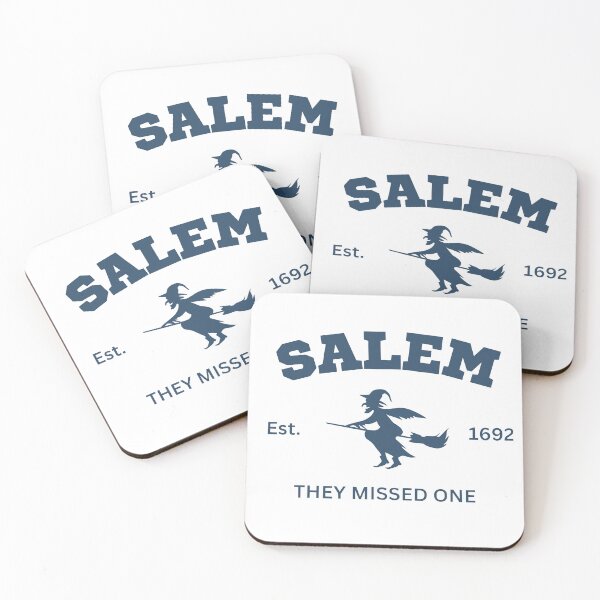 Item preview, Salem Est 1692 White Collegiate Witch designed and sold by vynliazarthar.