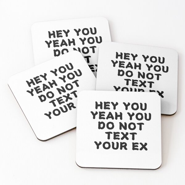 Item preview, "Do Not Text Your Ex" Aesthetic Handwritten Reminder designed and sold by Designshopx.