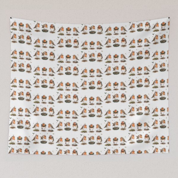 Item preview, Christmas Robin Stickers Sheet designed and sold by Tiffany Roy.