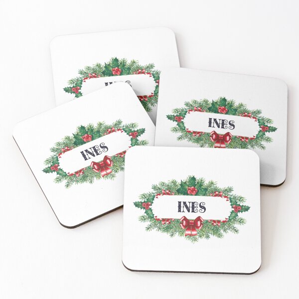 Item preview, Ines Funny & Cool Personalized Christmas Name – Custom Holiday Gift for Girls and Women designed and sold by Oussinc.