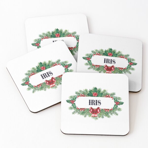 Item preview, Iris Funny & Cool Personalized Christmas Name – Custom Holiday Gift for Girls and Women designed and sold by Oussinc.