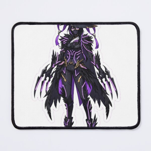 Aperçu de l'œuvre Natalia Midnight Raven Neon Glow Sticker - Mobile Legends Fan Art créée et vendue par Lesley D.