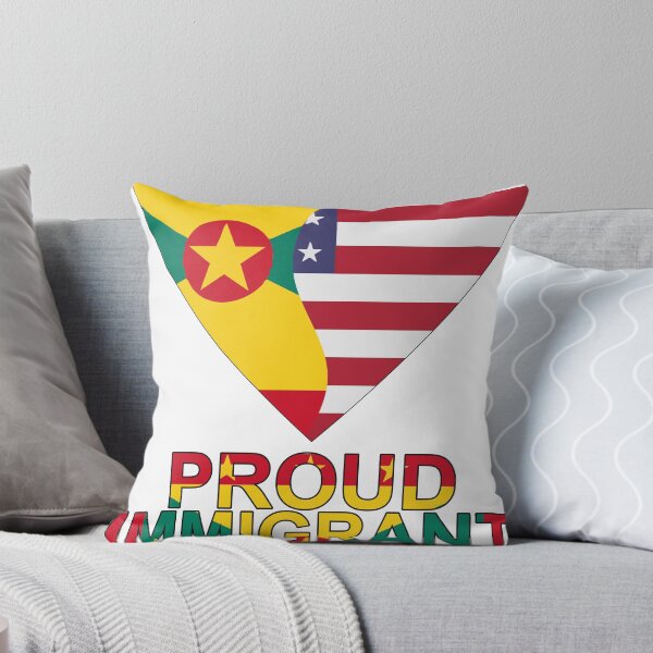 Item preview, Proud Immigrant From Grenada designed and sold by TheIconSmith.