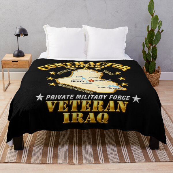 Item preview, GOVT - Military Contractor - Veteran - Iraq - 3D - Transparent designed and sold by Military Insignia Products.