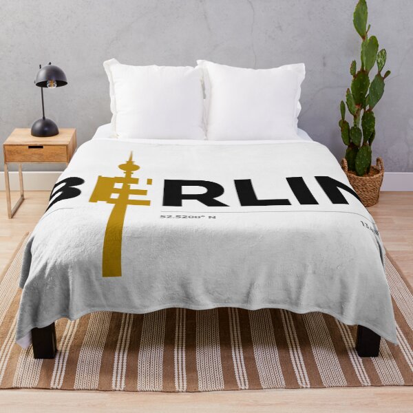 Item preview, Berlin Minimalist Typography T-Shirt | Fernsehturm TV Tower Architecture Graphic Tee designed and sold by FULLER FACTORY.