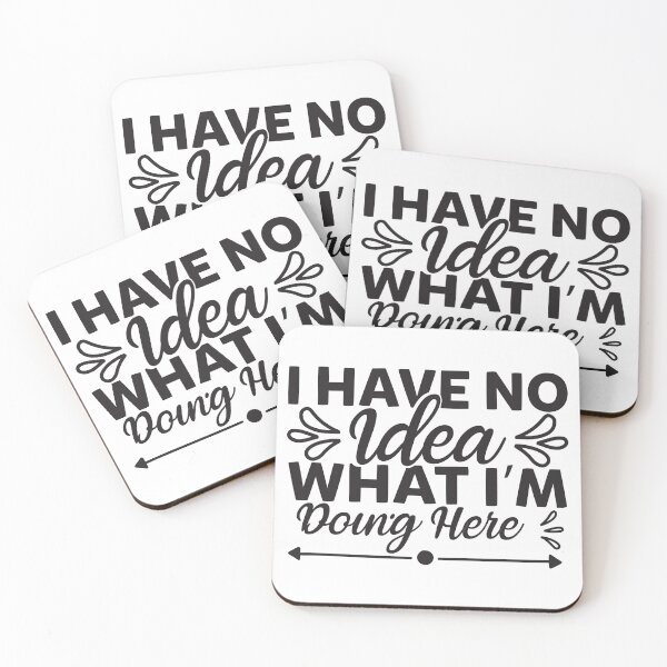 Item preview, Socially Awkward and Proudly Confused designed and sold by CleanDecor.