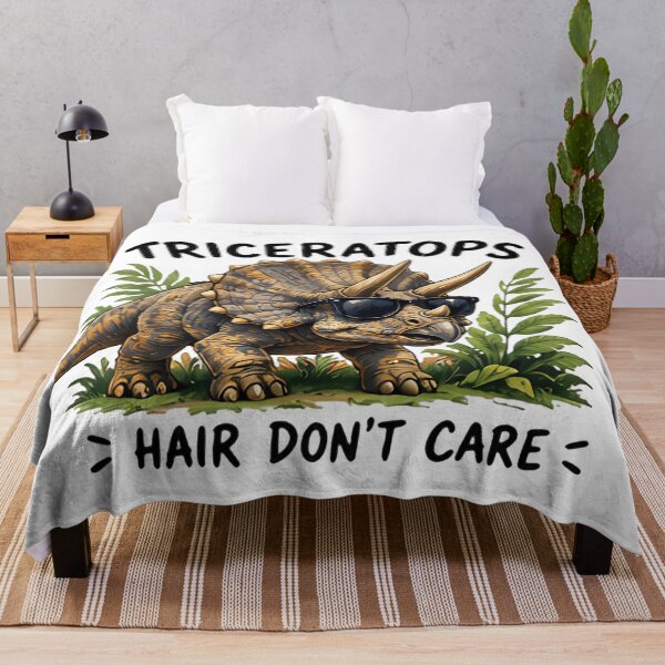 Item preview, Hair Don T Care Funny Triceratops Dinosaur Sunglasses designed and sold by Pyt27.