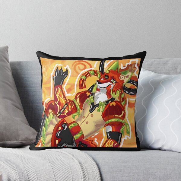 Item preview, Fantasy Fox Warrior Character with Flame Armor designed and sold by elijbclaude.