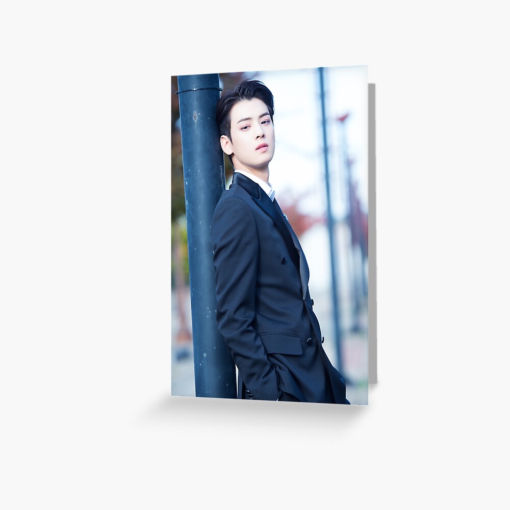 Astro in Suits - Eunwoo Postcard for Sale by ZeroKara