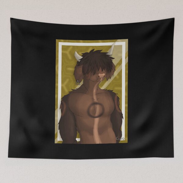 Item preview, Anthropomorphic Highland Cattle Character Art designed and sold by elijbclaude.