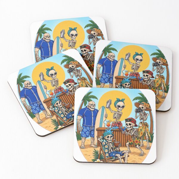 Item preview, The Rogue Bones: Happy Hour Ambush, Tropical Bone Crew by Rogues Wares designed and sold by Rogues Wares.
