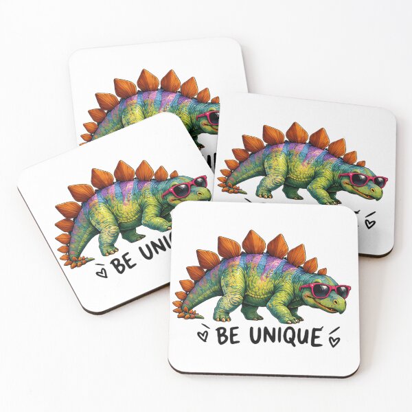 Item preview, Be Unique Colorful Stegosaurus Dinosaur With Sunglasses designed and sold by Pyt27.