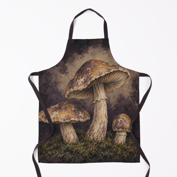 Item preview, Woodland Mushrooms – Vintage Gouache Textures designed and sold by Noctifolia Field Journal.