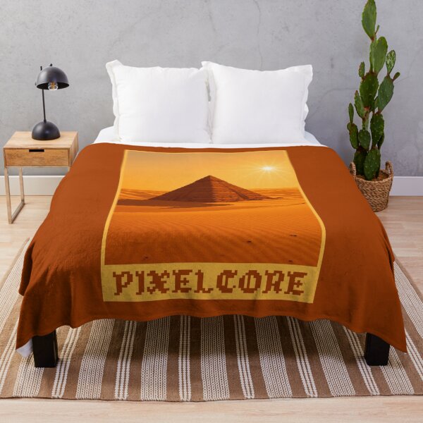 Item preview, Egyptian Pyramid in Sunny Desert Pixel Art {PIXELCORE} designed and sold by PIXELCORE-TEE.