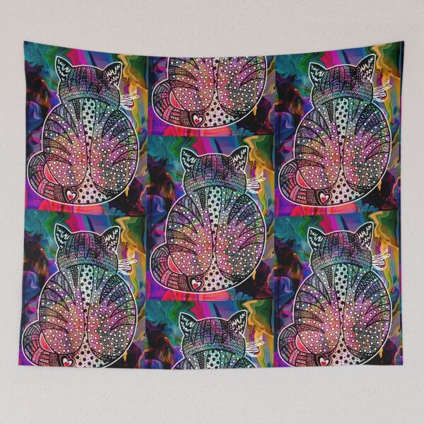 Item preview, My cat's colorful world designed and sold by AnnabellaRh.