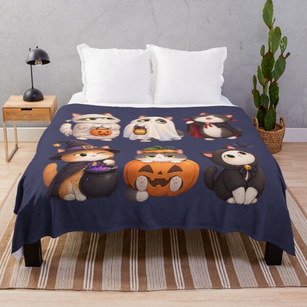 Item preview, Feline Fright Night designed and sold by Wobble Studio.