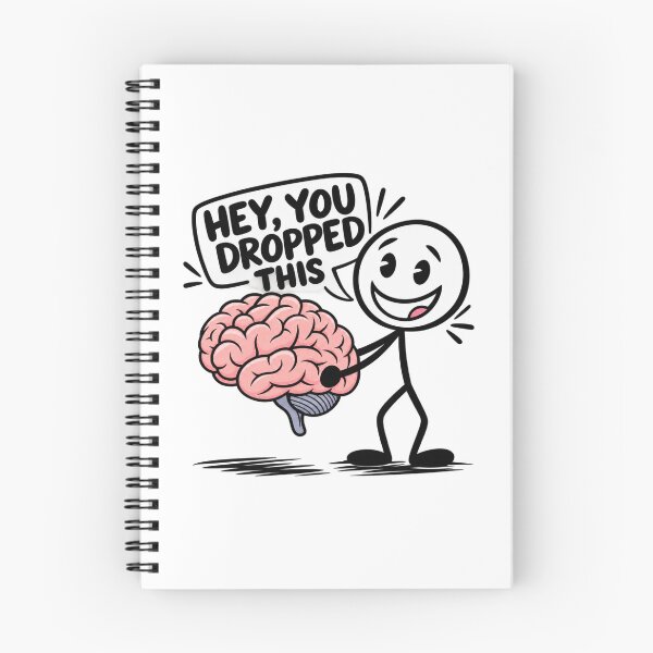 Item preview, Funny Sarcastic Brain Cartoon – Savage Humor, Smartass Jokes, Sassy Attitude & Funny Insult Gift designed and sold by SnoyTextil.