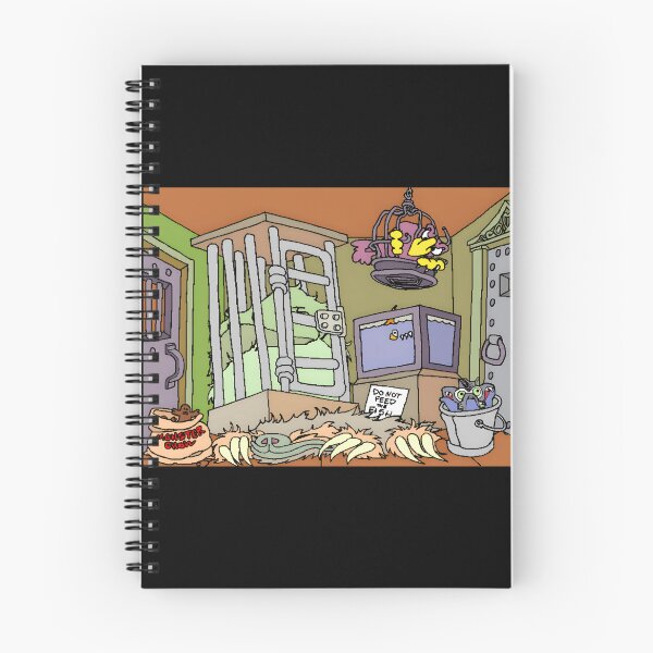 Item preview, Ren And Stimpy Monster Room Cartoon Illustration designed and sold by Baby-Care.