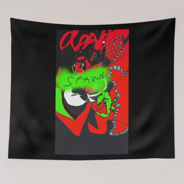 Item preview, Spawn Comic Book Character Abstract Art designed and sold by Baby-Care.