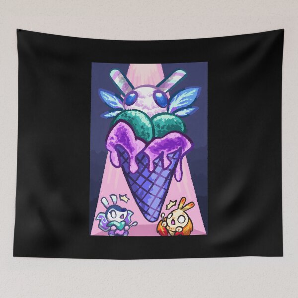Item preview, Cute Fantasy Insect Ice Cream Cone Illustration designed and sold by Baby-Care.