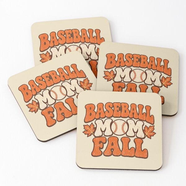Item preview, Retro Baseball Mom Fall Season Autumn Leaves designed and sold by MASMUS27.