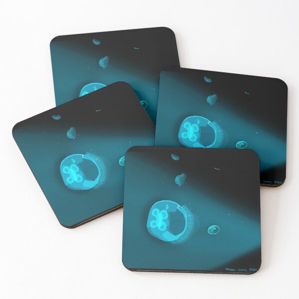 Item preview, Moon Jellies Glowing designed and sold by PandaMeggy.