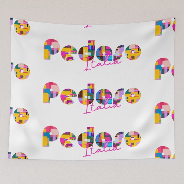 Item preview, Pedaso, Grottamare, Italy, Italia, colorful typography design for travellers designed and sold by Wanderful-roads.