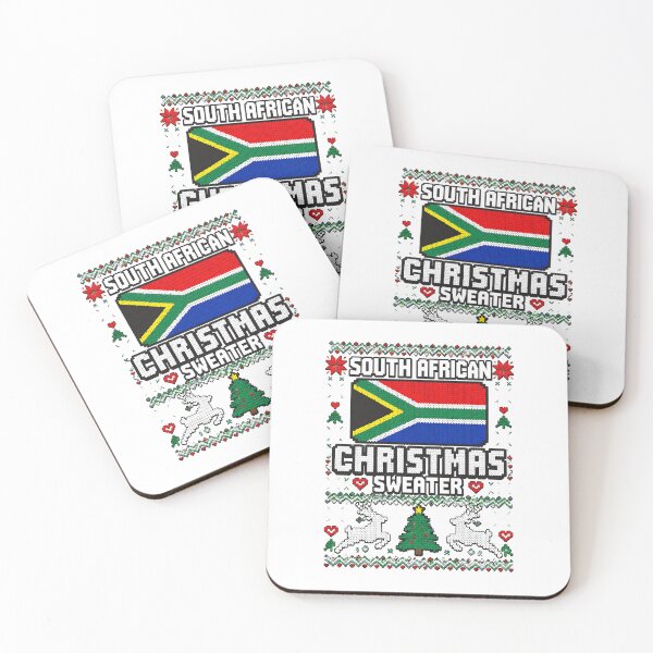 Item preview, South African Christmas Sweater Flag Ugly Holiday designed and sold by noctivaganta.