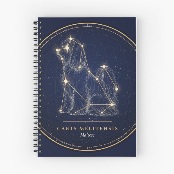 Item preview, Maltese Constellation – Celestial Dog Art designed and sold by Celestial Atlas of Dogs.