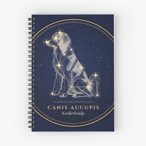 Item preview, Kooikerhondje Constellation – Celestial Dog Art designed and sold by Celestial Atlas of Dogs.