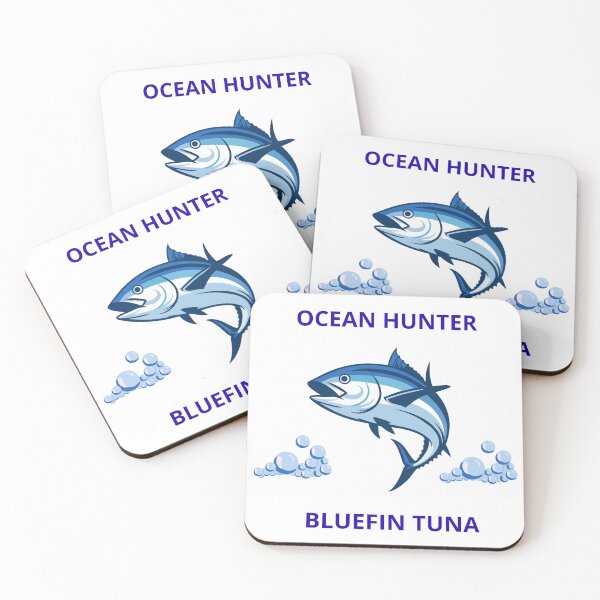 Item preview, Ocean Hunter Bluefin Tuna | Powerful Ocean Predator designed and sold by DidiDesignShop.