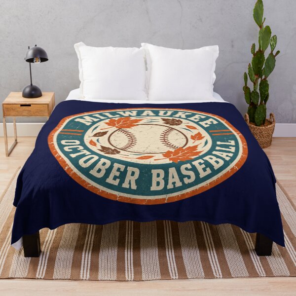 Item preview, Milwaukee October Baseball Fall Sports Fan designed and sold by MASMUS27.
