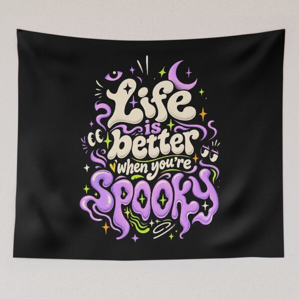 Item preview, life is better when you're spooky designed and sold by T-paw.