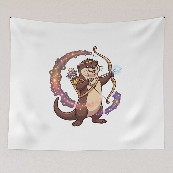 Item preview, Celestial Sagittarius Otter Archer Diamond Star Arrow designed and sold by YNAMREG.