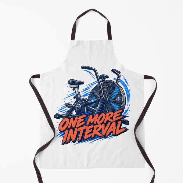 Item preview, Air Bike One More Interval Gym Motivation designed and sold by TeNovaStudio.