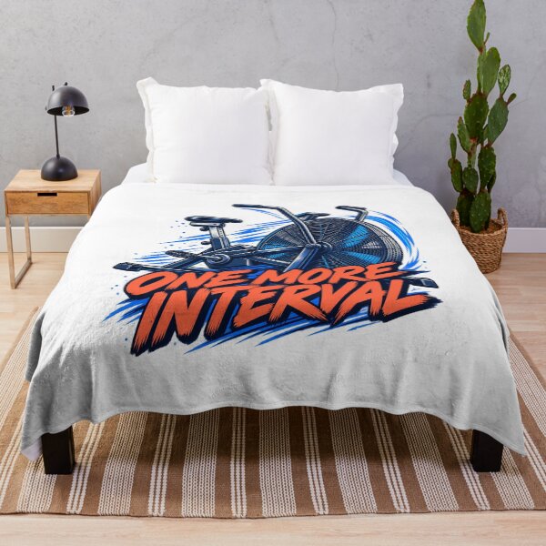 Item preview, Air Bike One More Interval Gym Motivation designed and sold by TeNovaStudio.